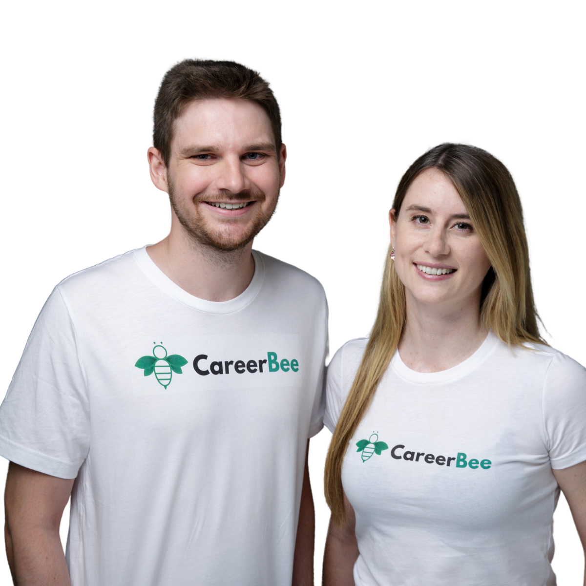 Luca and Laura, co-founders CareerBee